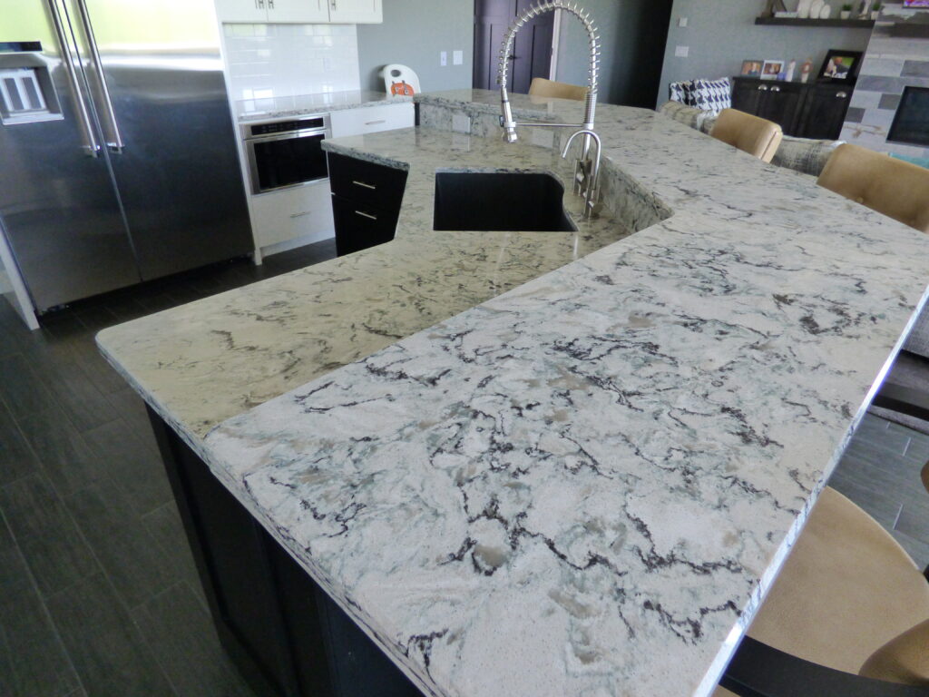 A kitchen countertop in Brandon, SD for the testimonials page